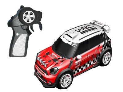 4 FUNCTION R/C CAR (RED AND BLACK STRIPES) - HP1000128