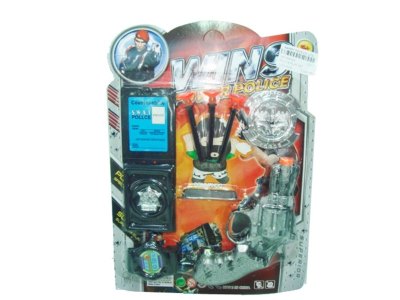 POLICE PLAY SET(SILVER) - HP1000394