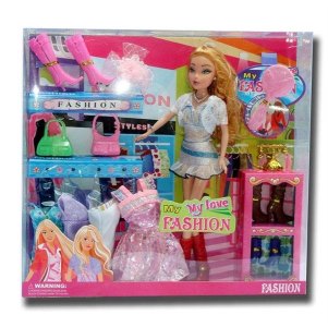 BENDABLE DOLL W/ACCESSORIES  - HP1000774