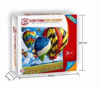FIRE BALLOON 3D PUZZLE - HP1000782