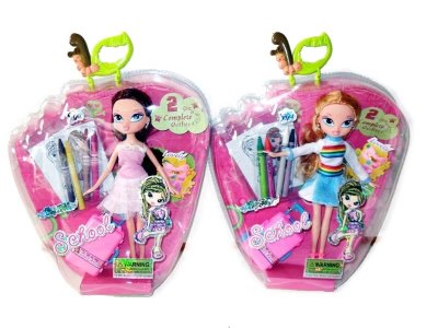 BENDABLE DOLL 2 ASST - HP1000832