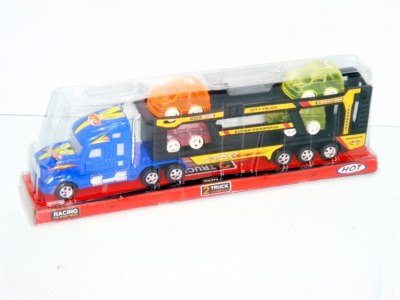 FRICTION TRUCK W/4 CAR (2 COLOR) - HP1001164