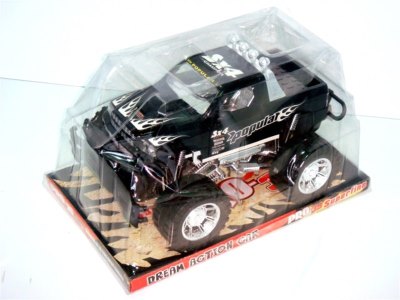 FRICTION CAR W/LIGHT (3 COLOR) - HP1001178