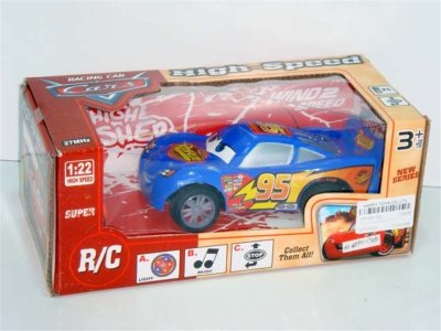 2 FUNCTION R/C CAR W/LIGHT & MUSIC RED/BLUE - HP1001193