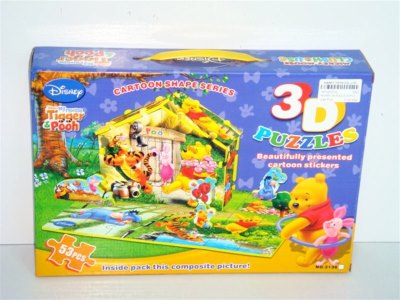 MICKEY 3D PUZZLE (53PCS) - HP1001310
