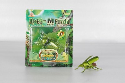 3D PUZZLE GREEN FLOWER BEETLE - HP1001389