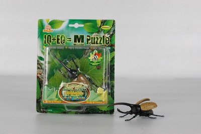 3D PUZZLE RHINOCEROS BEETLE - HP1001390