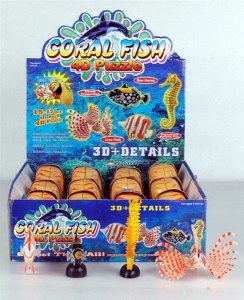 3D PUZZLE (12PCS CORAL FISH) - HP1001414