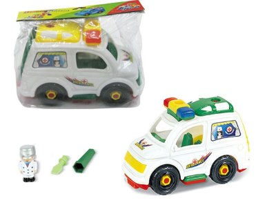 ASSEMBLE FREE WAY AMBULANCE CAR - HP1001458