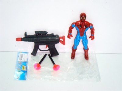 SPIPDER MAN W/SOFT SHOOTING GUN - HP1001563