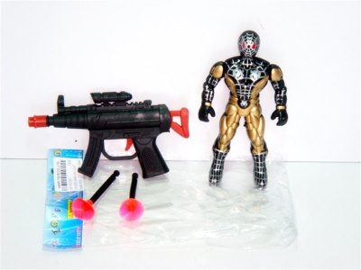 SPIPDER MAN W/SOFT SHOOTING GUN - HP1001583