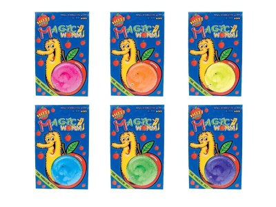 MAGIC WORM W/6 COLOR  - HP1001909