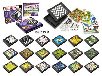 18 IN 1 MAGNETIC CHESS GAME   - HP1001931