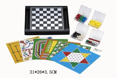 16 IN 1 MAGNETIC CHESS GAME  - HP1001941