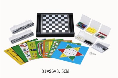 21 IN 1 MAGNETIC CHESS GAME  - HP1001942