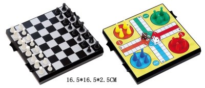 2 IN 1 MAGNETIC CHESS GAME - HP1001998