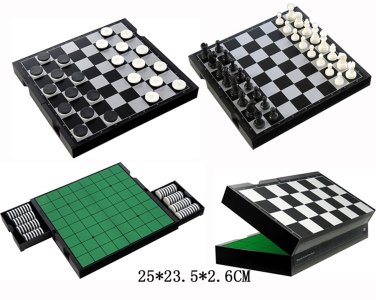 3 IN 1 MAGNETIC CHESS GAME - HP1001999