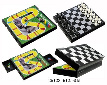 2 IN 1 MAGNETIC CHESS GAME - HP1002000