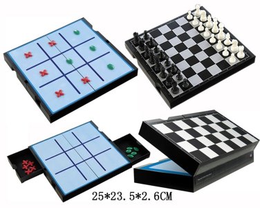 2 IN 1 MAGNETIC CHESS GAME  - HP1002002