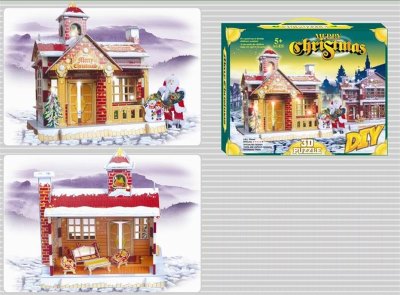 3D PUZZLE (CHRISTMAS VILLA)  - HP1002086