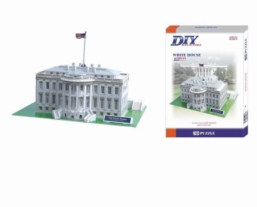 3D拼图 华盛顿白宫 - HP1002109