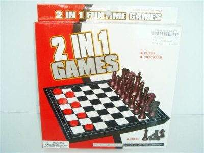2 IN 1 CHESS GAME  - HP1002123