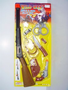 COWBOY GUN PLAY SET (9PCS) - HP1002602