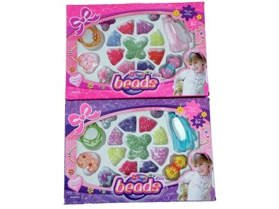 2ASST CRAFT BEADS W/BEAUTY SET - HP1002907