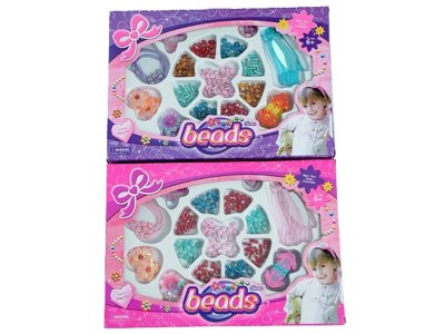 2ASST CRAFT BEADS W/BEAUTY SET - HP1002908