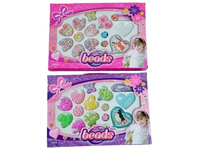 2ASST CRAFT BEADS W/BEAUTY SET - HP1002914