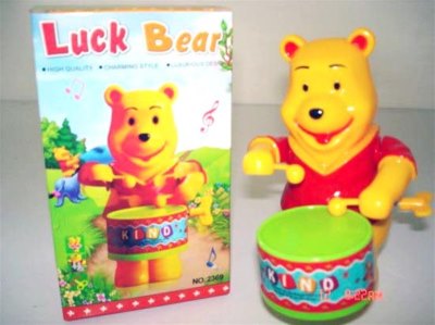 WIND UP BEAR W/DRUM - HP1002916