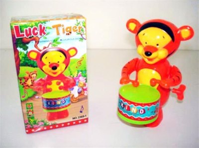 WIND UP TIGER W/DRUM - HP1002919