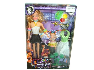 11.5”DOLL W/ACCESSORIES 2 ASST. - HP1002942