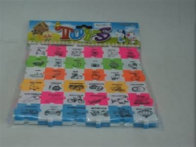 PICTURE & NUMBER PUZZLE BLOCKS - HP1003017