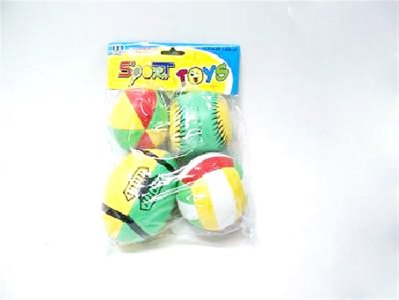 7.5CM SPONGE BALL (4PCS) - HP1003042