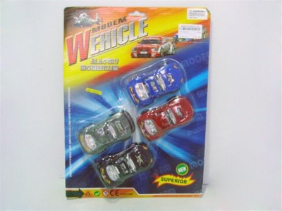 PULL BACK PAINTING CAR (4PCS/COLOR) - HP1003132