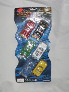 PULL BACK POLICE CAR (6PCS) - HP1003254