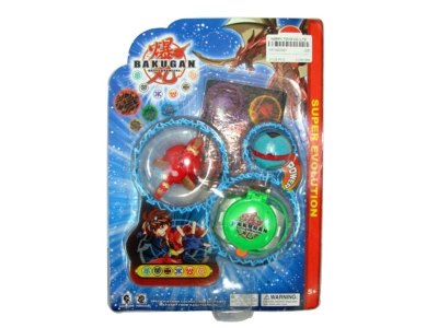 3.2CM DISTORTION BOMB W/FLYING DISK & LAUNCHER - HP1003361