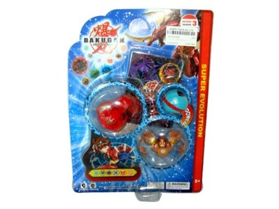 3.2CM DISTORTION BOMB W/CARD (3PCS) - HP1003368