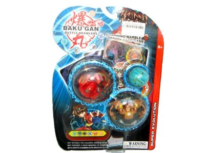 3.2CM DISTORTION BOMB W/CARD (3PCS) - HP1003381