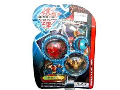 3.2CM DISTORTION BOMB W/CARD (3PCS) - HP1003385