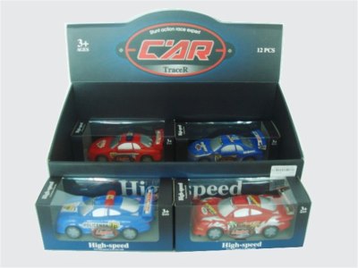 FRICTION POLIC CAR / RACING CAR W/SOUND (2COLOR)   - HP1003475