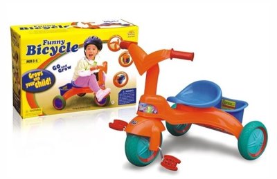 CHILD FOOTAGE TRICYCLE W/TOOL BOX (4COLOR) - HP1003503