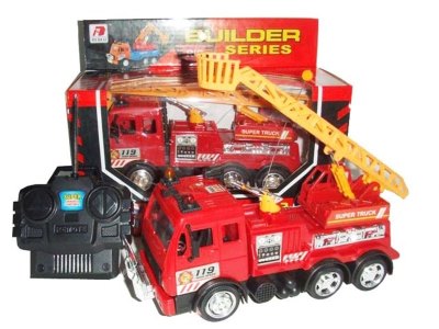 2 FUNCTION R/C CONSTRUCTION W/LIGHT RED - HP1003640