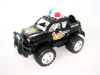 FRICTION POLICE CAR RED/BLACK - HP1003816