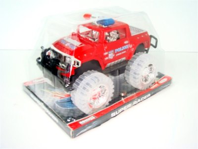 FRICTION POLICE CAR W/LIGHT & SOUND - HP1003901