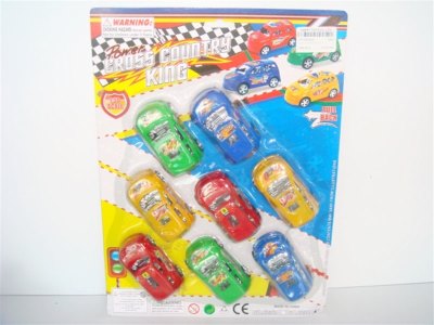 PULL BACK RACING CAR 4ASST.(8PCS) - HP1004004