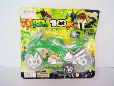 BEN10 FRICTION MOTOR TRANSPARENT TIRE W/MUSIC & LIGHT  - HP1004024