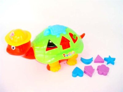 PULL LINE TURTLE W/RING & BLOCK (3COLOR) - HP1004053