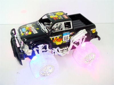 FRICTION CAR W/LIGHT & MUSIC (3COLOR) - HP1004059